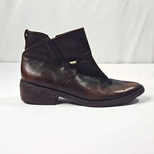 Valley Brown Leather Boots Size 37